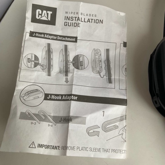 Cat wipers 26" Clarity Beam Wiper Blade + Adapter - Picture 2 of 9